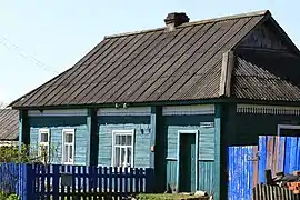 Maison abandonnée du village de Gavrilova.