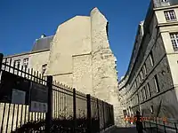 Les ruines du château Saint-Paul.