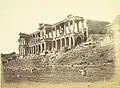 Ruines du harem du palais Sarkhej Roza, Ahmedabad (Inde), 1866