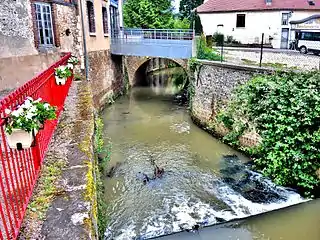 Le ru du Bourdon au centre-ville