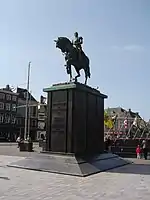 Statue équestre de Guillaume II, La Haye