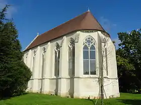 La chapelle, vue depuis le sud-est.