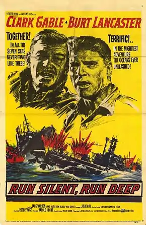 Description de l'image Run Silent Run Deep 1958 Poster.jpg.