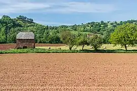 Pasage rurale à Nauviale, dans le nord-ouest.