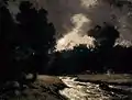 Rushing Stream by Moonlight (1905)
