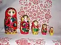 Matryoshka ou poupée russe, souvenir de Russie