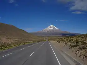 Route 4 près du Tambo Quemado, Oruro.