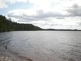 Le lac Rutajärvi.