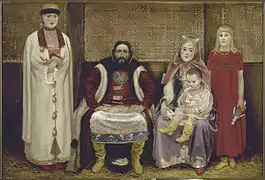 Famille de marchands au XVIIe siècle, 1896