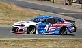 A bord de la Chevrolet n°47 au Sonoma Raceway en 2019.