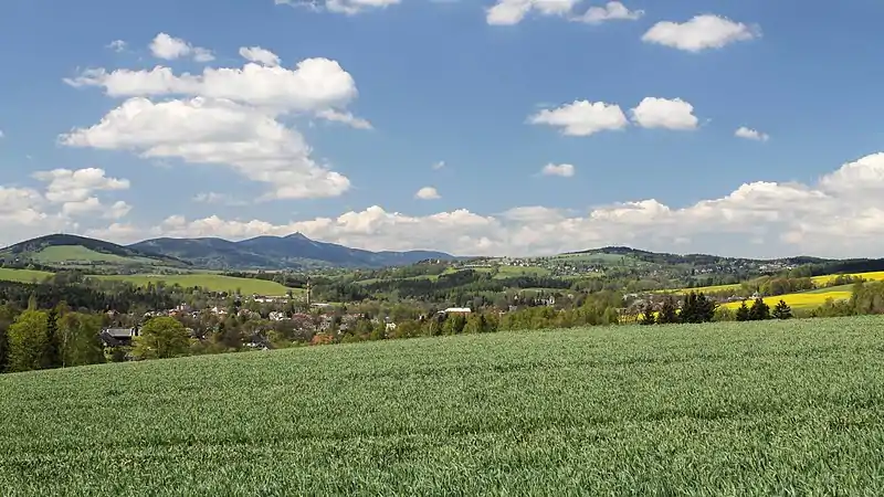 Rychnov u Jablonce nad Nisou : vue générale.