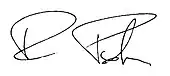 signature de Ryszard Petru