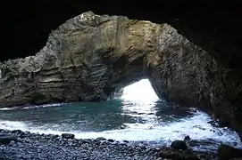 Grotte marine de Ryugu, Simoda, Shizuoka, Japon.
