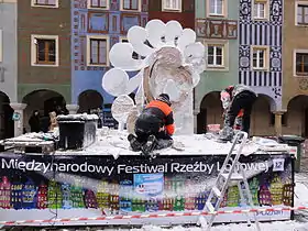 « Festival international de sculpture sur glace de Poznań »