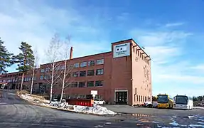 L'ancienne usine conçue par Karl Stigzelius devenue l'hôtel d'entreprises (Teollisuusalo).