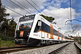 Serie 113 : utilisée sur la ligne Barcelone - Vallès