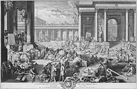 L'Académie des Sciences et des Beaux-Arts dédiée au Roy, 1698