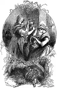 Illustration pour L'Auberge et l'ange gardien (c. 1888).