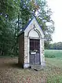 La chapelle Notre-Dame de Lourdes entre Sélange et Hondelange