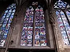 Les vitraux du chœur de Saint-Georges.