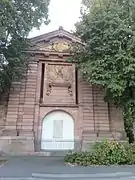 Façade extérieur de la Porte de Strasbourg.