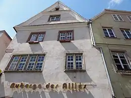 Auberge des Alliésfaçades, toiture