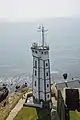 Le sémaphore vu depuis le phare de la Pointe Saint-Mathieu.