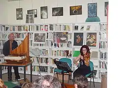 Séquence musicale à la bibliothèque de Vigoulet-Auzil