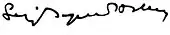 signature de Sérgio Buarque de Holanda