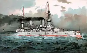 illustration de SMS Kaiser Wilhelm II