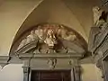 Buste de la Vierge, Cloître de la Sacristie, Sainte Marie des Anges à Florence