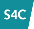 Logo de S4C du 10 avril 2014 au 6 juillet 2020.