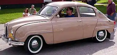 Saab 96 de 1961.