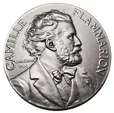 Médaille de la Société Astronomique de France (1900), recto.