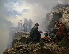 Ingénieurs dans les montagnes, 1881