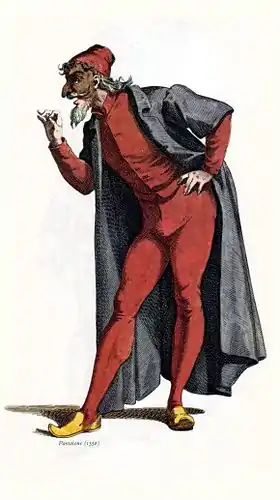 Pantalon vu par Maurice Sand, 1860.