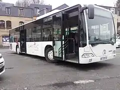 Mercedes Citaro en gare d'Orsay.