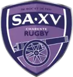 Logo du SA XV Charente rugby d'avril 2014 à 2017.