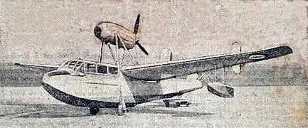 Le S.C.A.N. 20 lors de son premier vol