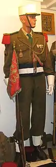 Sergent-chef porte-fanion au 3e REI - 1952-1954 - Indochine