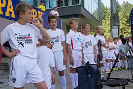 Les Escort-Kids du SC Freiburg