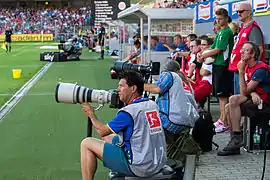 Les photographes de presse