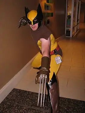 Cosplay de Wolverine.
