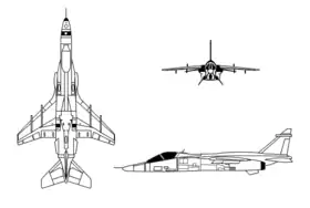 vue en plan de l’avion