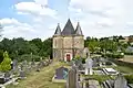 Église et cimetière de Servion