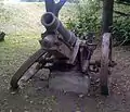 Canon allemand capturé lors de la première guerre mondiale dans le sud-ouest africain exposé dans Grosvenor Park.