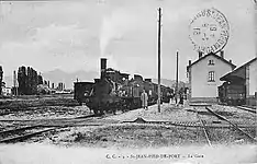 La gare de Saint-Jean-Pied-de-Port.