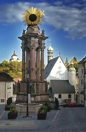 Banská Štiavnica, place de la Trinité