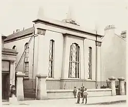 Premier bâtiment de la Grande Synagogue de Sydney (en).