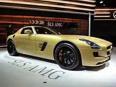 Mercedes-Benz SLS AMG Desert Gold